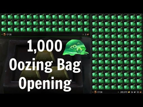 WoW Legion | Opening 1,000 Oozing Bags!