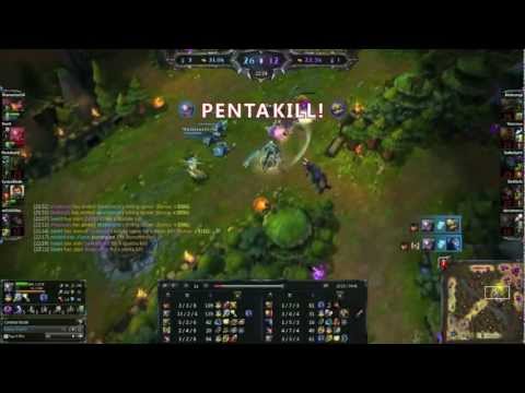 Diana Pentakill Montage - League of Legends Players Choice