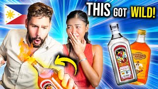 FOREIGNER tries SHOCKING FILIPNIO Alcohol !?