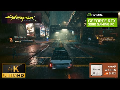 Cyberpunk 2077 - Ultra-Pshycho-High settings 4K | RTX 3090 | Ryzen 9 5950X |Patch 1.52