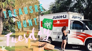 COME THRIFT WITH ME - CRAIGSLIST CURB ALERT! EVERYTHING WAS FREE!! // TREASURE HUNT TUES EP. 1