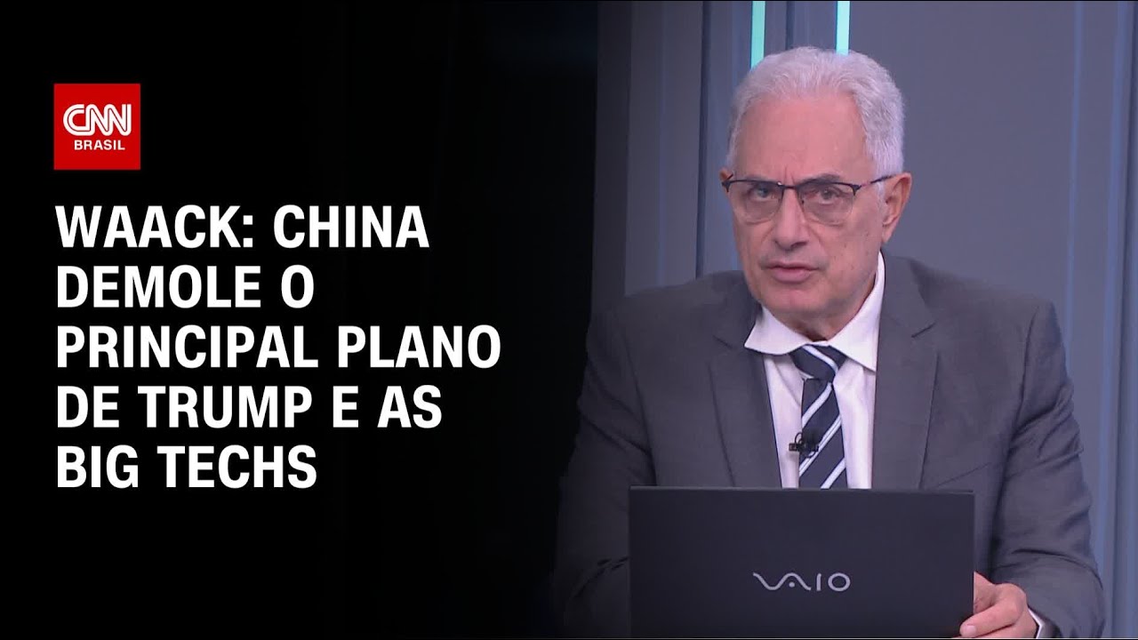 Waack: China demole o principal plano de Trump e as Big Techs | WW