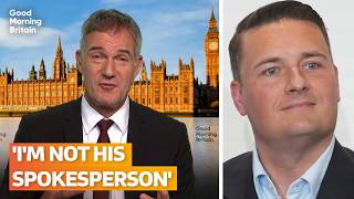 Paul Brand in fiery clash with business secretary over questions about 'best mate' Wes Streeting