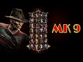 Gameplay Mortal Kombat 9 Complete Edition Xbox 360 FREDDY KRUEGER Meu Momento Nostalgia