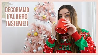 FACCIAMO L'ALBERO DI NATALE (ROSA)!!🎄| VLOGMAS #6