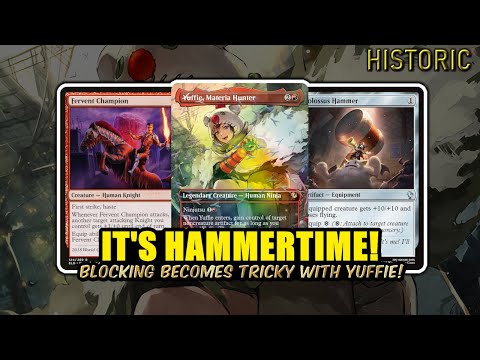 🔨 It’s Hammertime With Yuffie! New Card on Arena! | Historic BO3 | MTG Arena