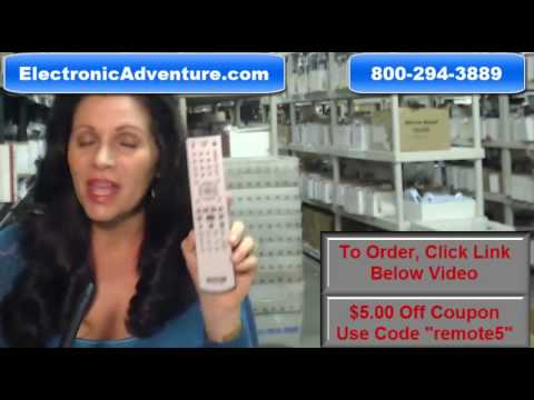 Original Sony RM-ASP002 DVD Remote Control (147927411)Coupon $5 Off - ElectronicAdventure.com