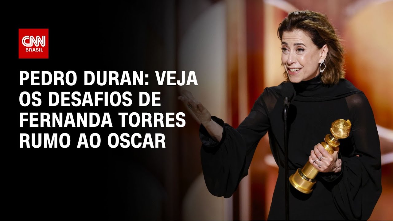 Pedro Duran: Veja os desafios de Fernanda Torres rumo ao Oscar | CNN NOVO DIA