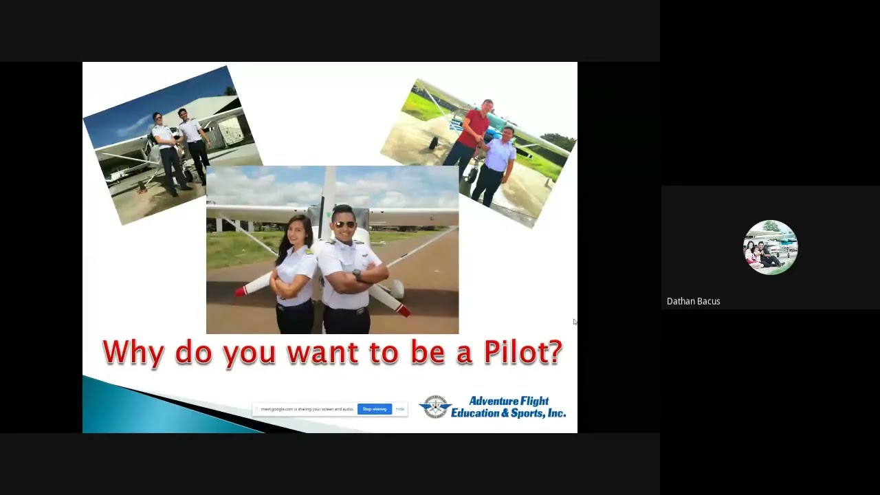 WEBINAR ON PILOT TRAINING