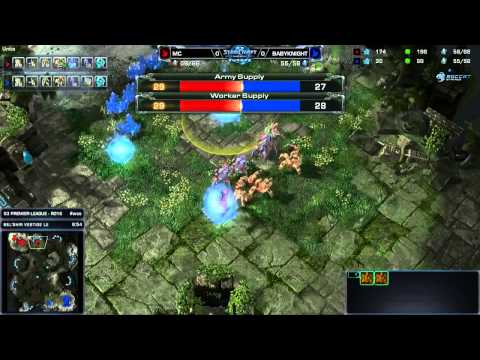 StarCraft 2 BabyKnight vs MC Group B Ro16 WCS Europe Season 3