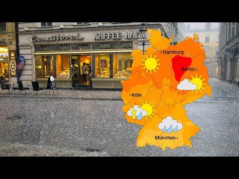 Wetter: Im Norden scheint die Sonne, Wolken und Regen im Süden (11.08.2019)