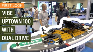 Video thumbnail for Vibe Uptown 100 Ribolovački Hibrid Sup-Kajak Sa Pedalama 9