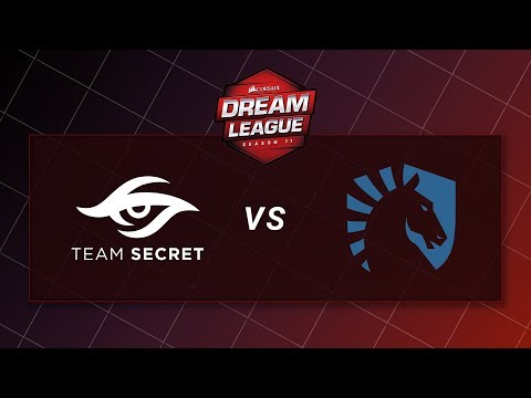Team Secret vs Team Liquid - Game 1 - CORSAIR DreamLeague S11 - The Stockholm Major