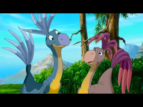 Capa de Em Busca do Vale Encantado | Os dinossauros engraçados | Desenhos Animados em Português