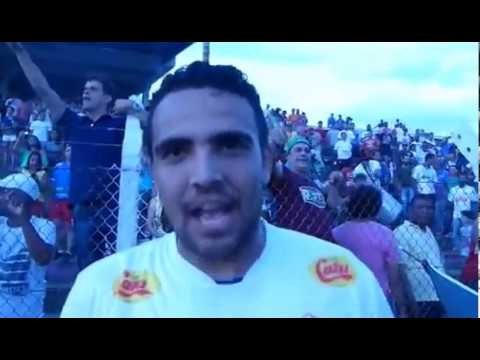 ENTREVISTA COM OS JOGADORES DO PARACATU APÓS A VITÓRIA SOBRE O GAMA.