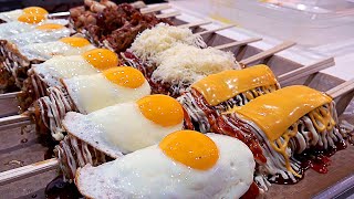 국내유일! 오픈 한달만에 줄서서먹는 일본식 계란 치즈 철판 핫도그 ביצים צ'יז רול פנקייק - אוכל רחוב קוריאני