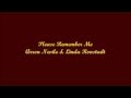 Please Remember Me (Por Favor  Acuérdate De Mí) - Aaron Neville & Linda Ronstadt (Lyrics - Letra)
