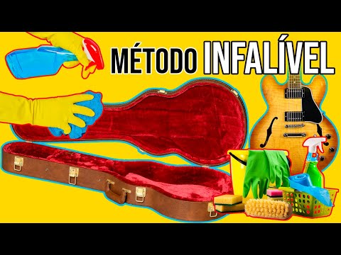 Como Limpar Case ou Bag de Instrumentos Musicais | Guitarra, Violão, Baixo | Luthieria Aula #03