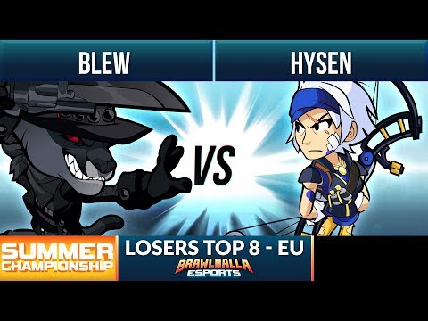 Blew vs Hysen - Losers Top 8 - Summer Championship 2019 1v1 EU
