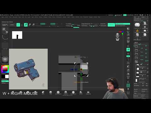 Hard Surface Modeling in Zbrush