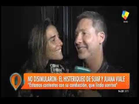 Adrián Suar y Juanita Viale: Intrusos mostró el cariñoso trato entre los mediáticos