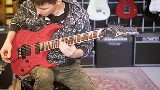 Video thumbnail for Ibanez RG420EG RPR Red Planet Red Guitar Demo (Clean, Dist) by Guitarcollectors