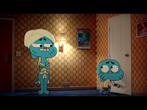 Gumball but only when your parents walk in