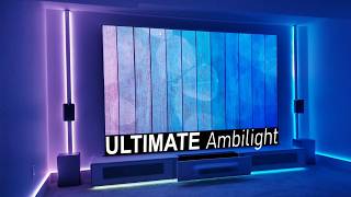 I Built the ULTIMATE Home Theater Ambilight Setup!