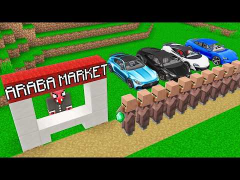 Minecraft AMA Araba Fabrikası Kurdum