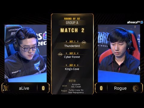 [2019 GSL S3] Ro.32 Group A Match2 aLive vs Rogue
