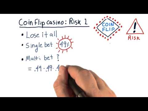 Coin flip casino  risk 1