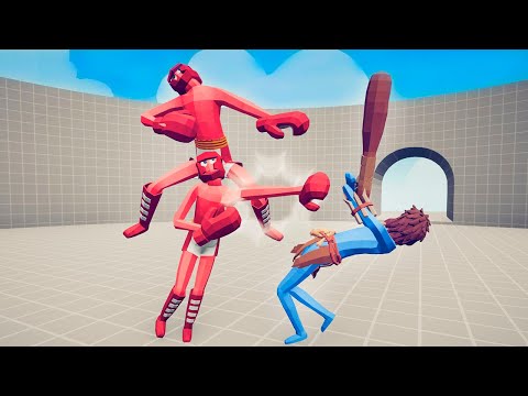 DOUBLE BOXERS 1 vs 1 UNITS | TABS Totally Accurate Battle Simulator