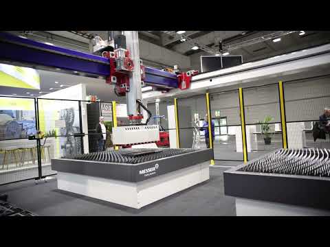 Güdel FP-6  with Messer Cutting Systems ICSORT at Euroblech 2024