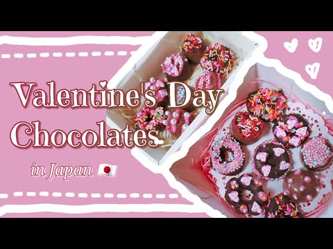 ♡Valentine’s Day Chocolates in Japan♡ | Homemade Deco Chocolates by a Filipina