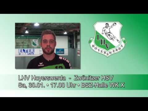 Spielankündigung: LHV  Hoyerswerda : Zwönitz