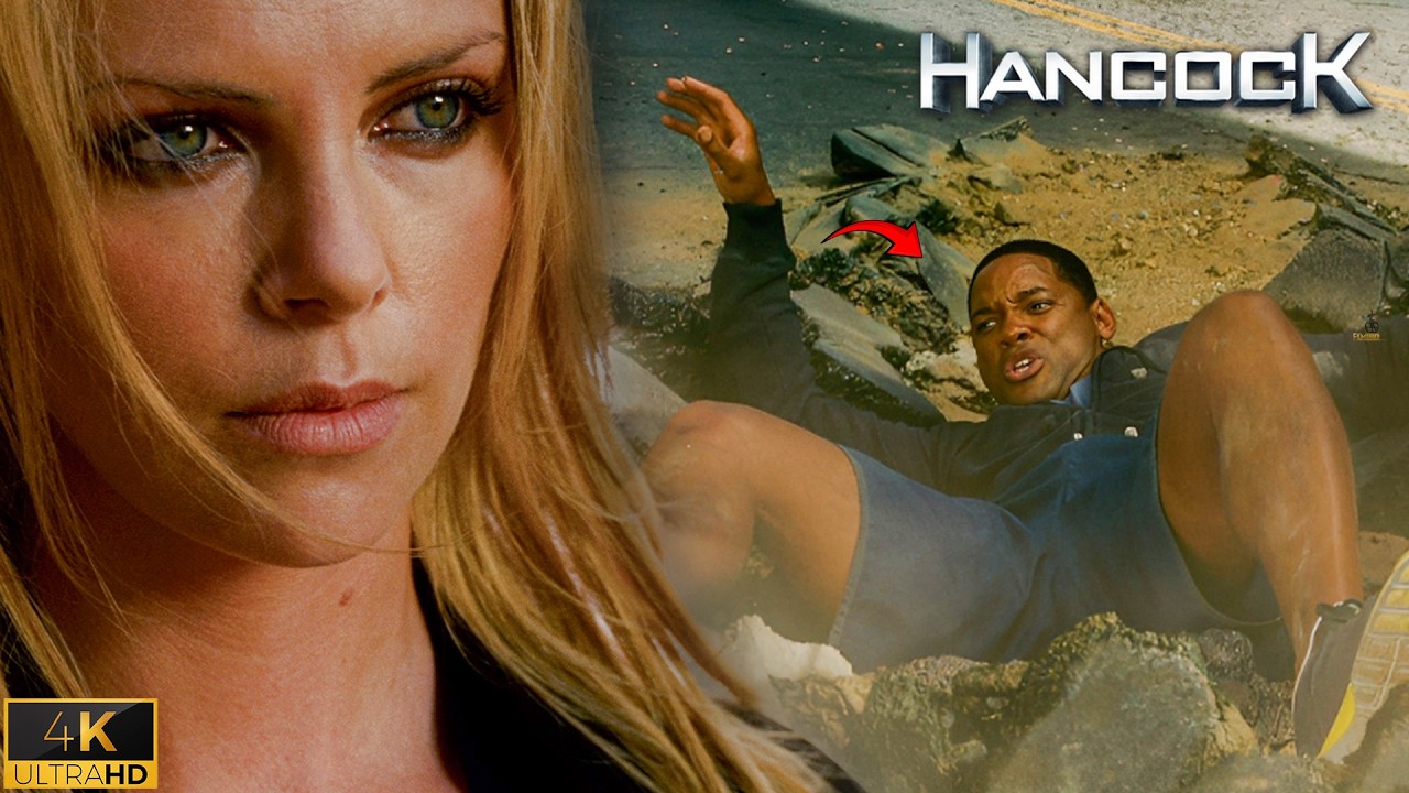 Charlize Theron Reveals Her Powers & Battles Will Smith | Hancock 4K Scene