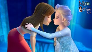 If Elsa meets Snow White / Red Shoes and the Seven Drawfs CROSSOVER