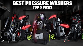 Top 5 Best Pressure Washers of 2026 – Clean Anything with These Machines!