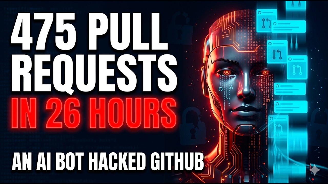 475 Malicious Pull Requests in 26 Hours — An AI Bot Hacked GitHub