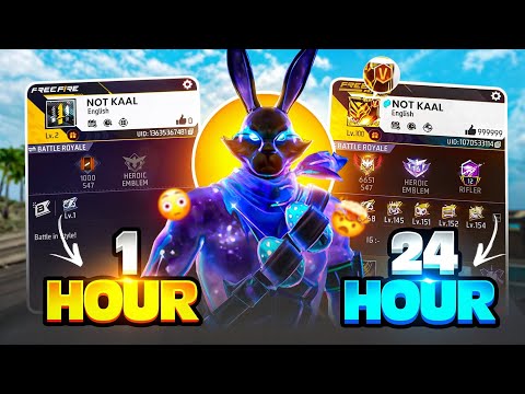 Can 100 Redeem Codes 💸 Turn a Noob Subscriber ID into PRIME 8 in 24 Hours? 😱 – Garena Free Fire
