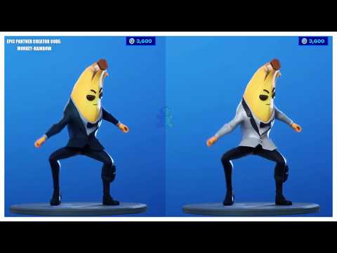 "NEW" Bold Stance Rare Emote Chapter 2 Season 2 - Fortnite Item Shop Dance and Song (Peely Outfit)