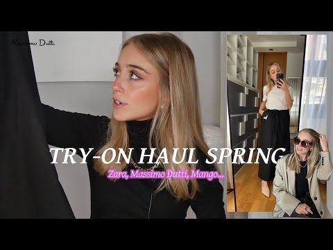 TRY-ON HAUL PRIMAVERA: Zara, Mango, Massimo dutti…