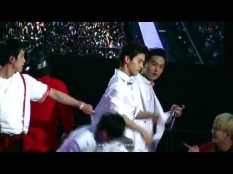 150523 Dream Concert GOT7 멘트 + Girls Girls Girls (Mark focus)