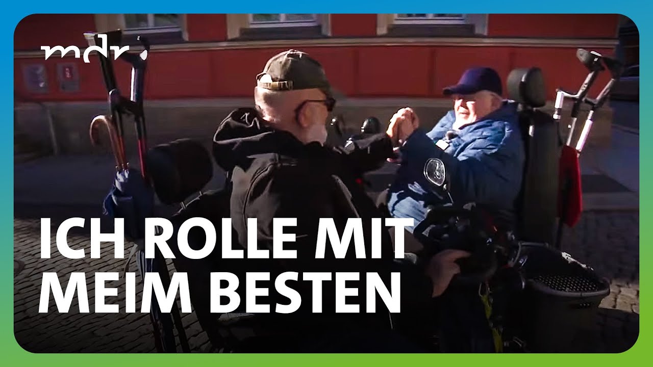 Die Rolli-Gang: Wie Karl und Steffen sich selbst und den ganzen Ort zusammenhalten | MDR um 4 | MDR