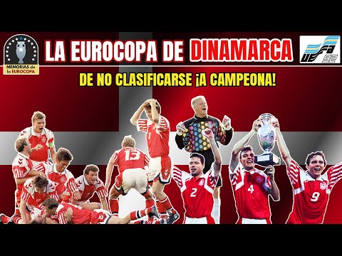 ▷ EURO 1992 🏆 🇩🇰 La Increíble EUROCOPA que Ganó DINAMARCA  "El Milagro Danés" | Historia de la Euro