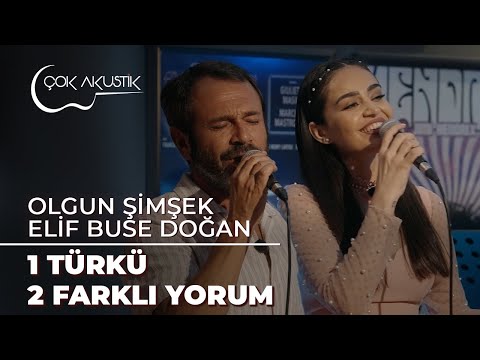 Olgun Şimşek ve Elif Buse Doğan'dan  "BİR TÜRKÜ İKİ FARKLI YORUM" 🎵 #çokakustik #ercansaatçi