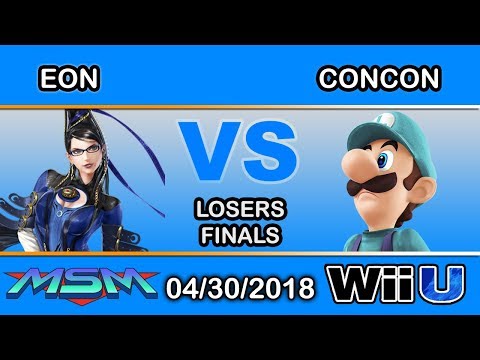 MSM 144 - GRV | Eon (Bayonetta) Vs. SS | Mr. ConCon (Luigi) Losers Finals - Smash 4