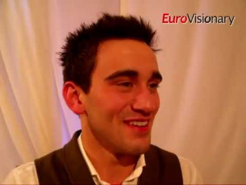 Gianluca Bezzina - Malta - Eurovision Song Contest 2013 - Interview