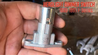 OBS F-Feries: 1980-1991 F-Series Headlight Dimmer Switch Replacement