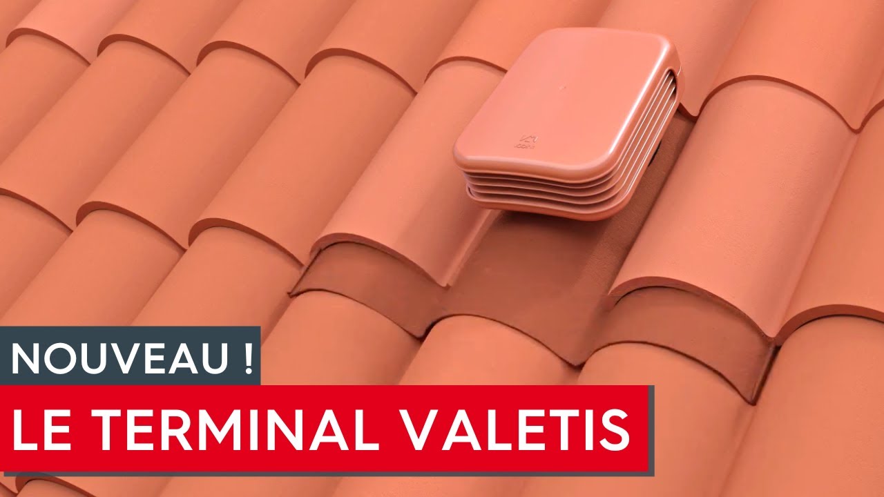 Terminal de ventilation Valetis – La sortie de toiture ultra performante pour VMC